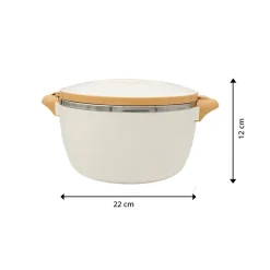 Schalen & Schüsseln|Hobbyköche|Die moderne Hausfrau Thermoschüssel beige