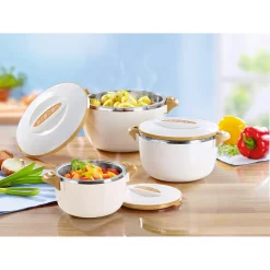 Schalen & Schüsseln|Hobbyköche|Die moderne Hausfrau Thermoschüssel beige