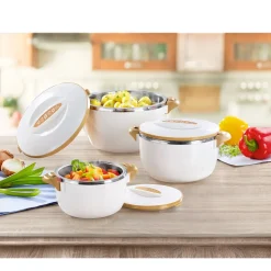 Schalen & Schüsseln|Hobbyköche|Die moderne Hausfrau Thermoschüssel beige