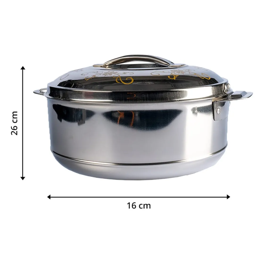 Schalen & Schüsseln|Die moderne Hausfrau Thermoschüssel "Galant", Edelstahl 3,1 l