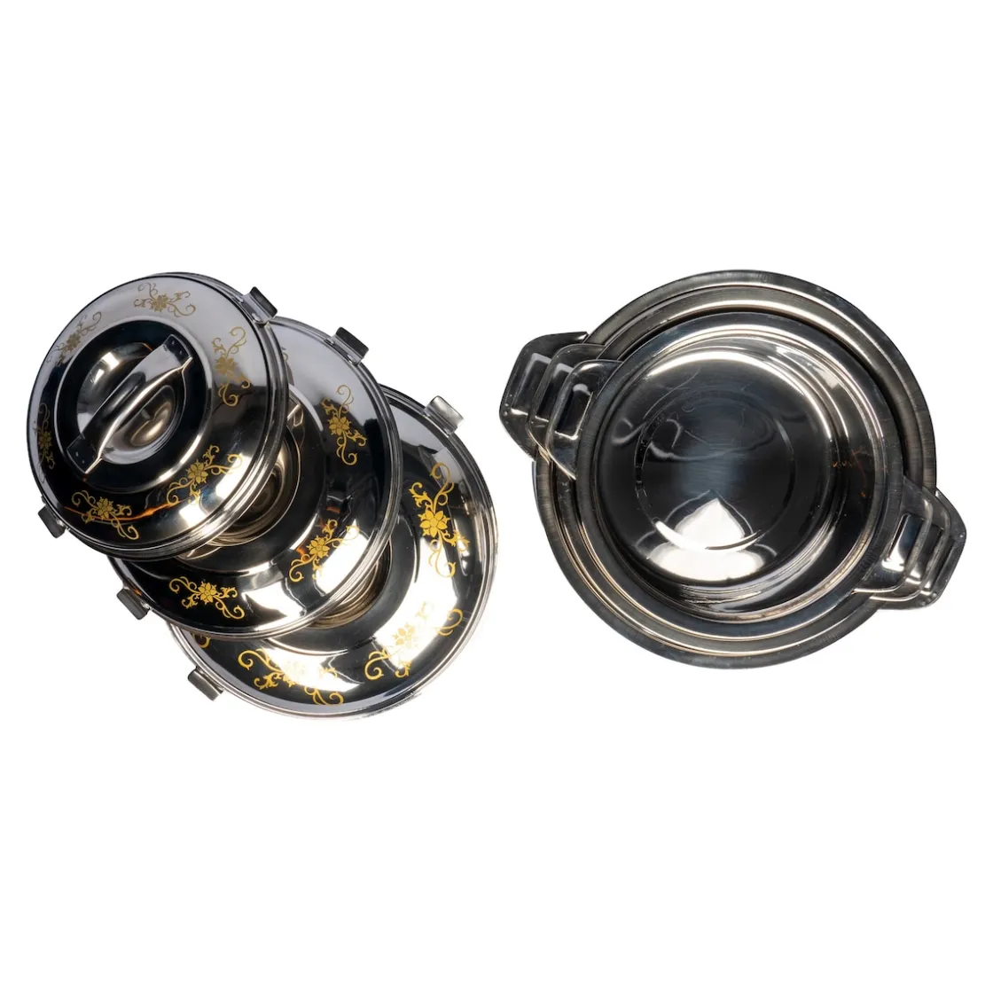 Schalen & Schüsseln|Die moderne Hausfrau Thermoschüssel "Galant", Edelstahl 1,4 l