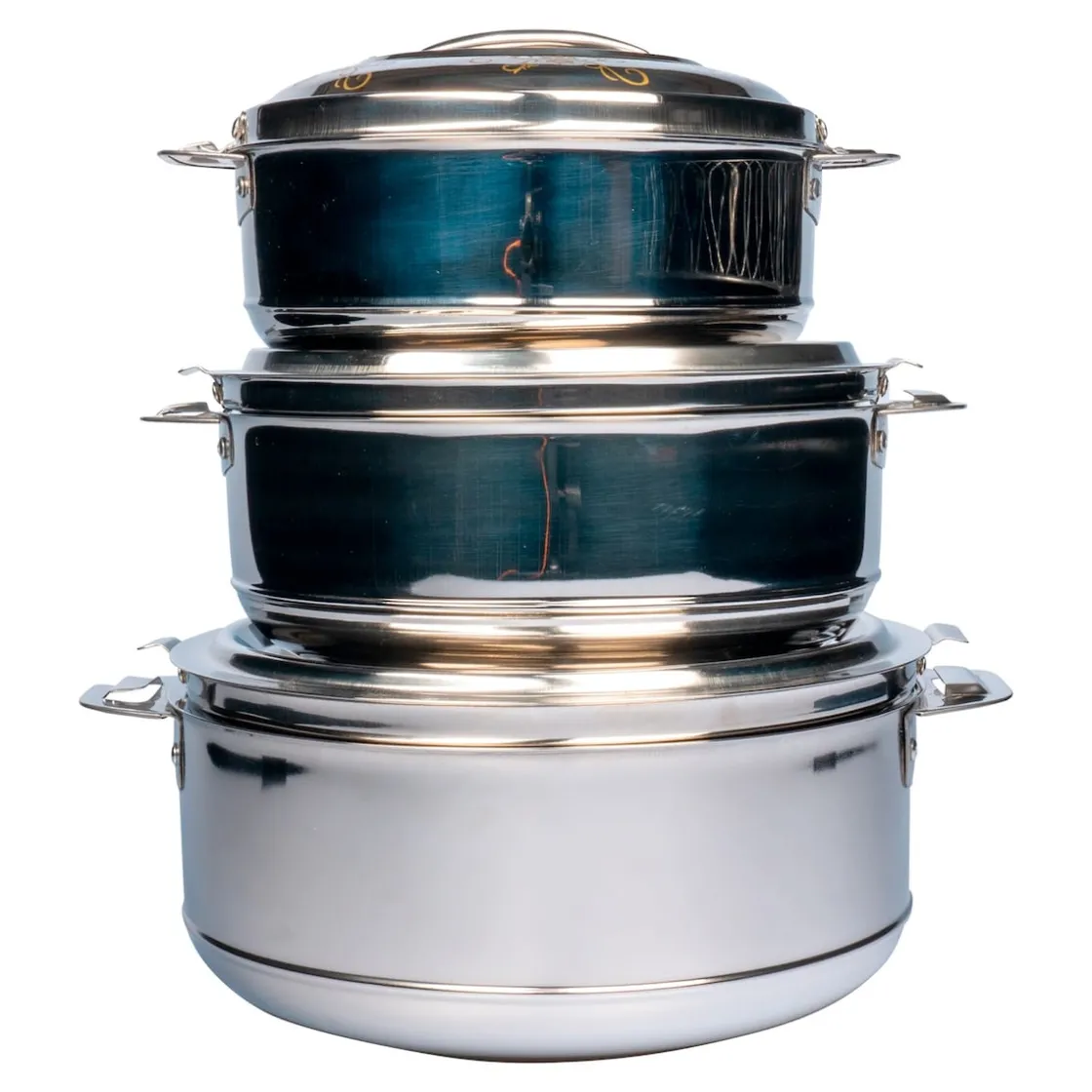 Schalen & Schüsseln|Die moderne Hausfrau Thermoschüssel "Galant", Edelstahl 2,2 l