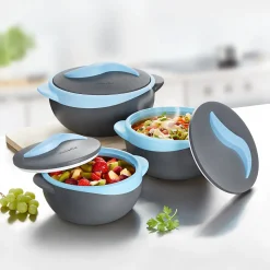 Schalen & Schüsseln|Die moderne Hausfrau Thermoschüssel "Matt-Effekt" 1,5 l