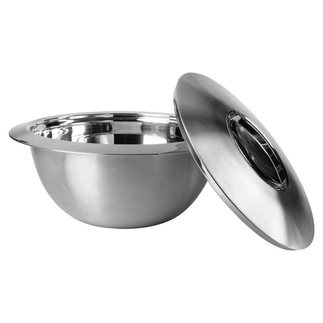 Schalen & Schüsseln|Hobbyköche|Die moderne Hausfrau Thermoschüssel mit Deckel, Edelstahl 2 l