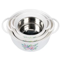 Schalen & Schüsseln|Die moderne Hausfrau Thermo-Schüssel-Set „Babette“ Set