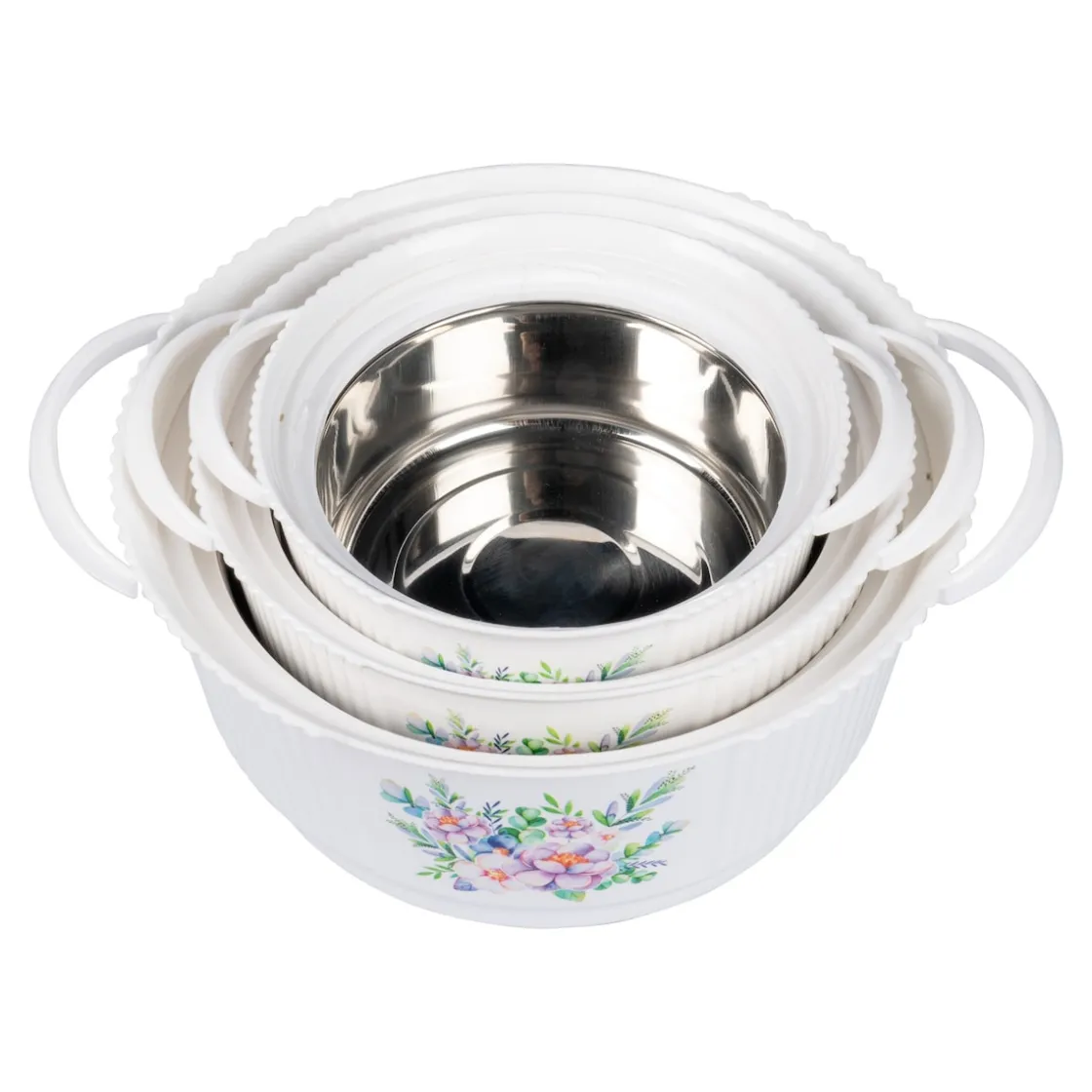 Schalen & Schüsseln|Die moderne Hausfrau Thermo-Schüssel-Set „Babette“ Set