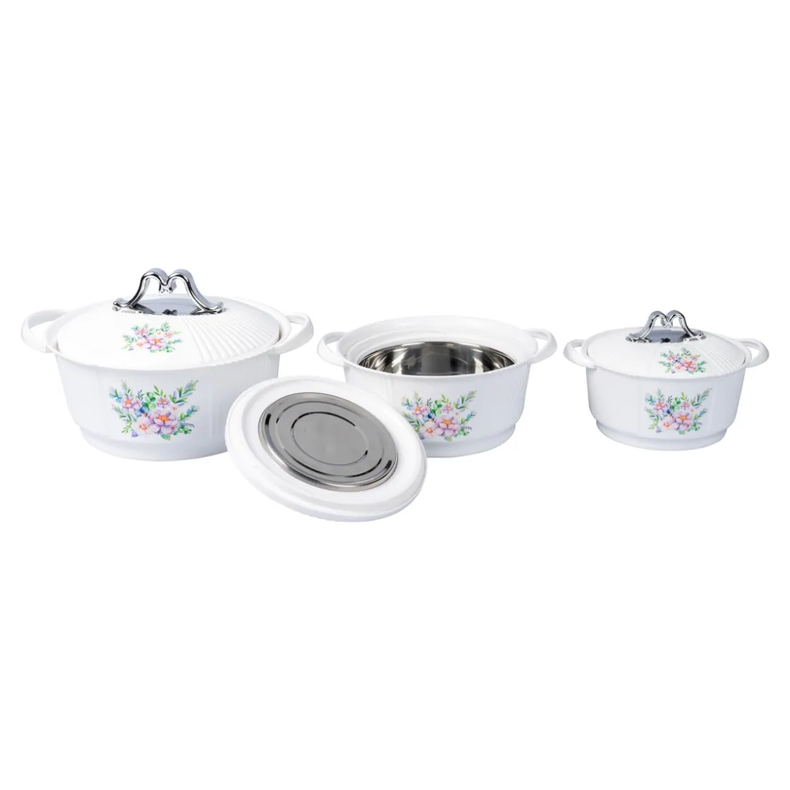 Schalen & Schüsseln|Die moderne Hausfrau Thermo-Schüssel-Set „Babette“ Set