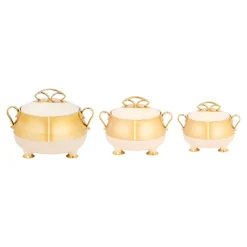 Schalen & Schüsseln|Die moderne Hausfrau Thermoschüssel-Set „Gala-Royal“, 6-teilig