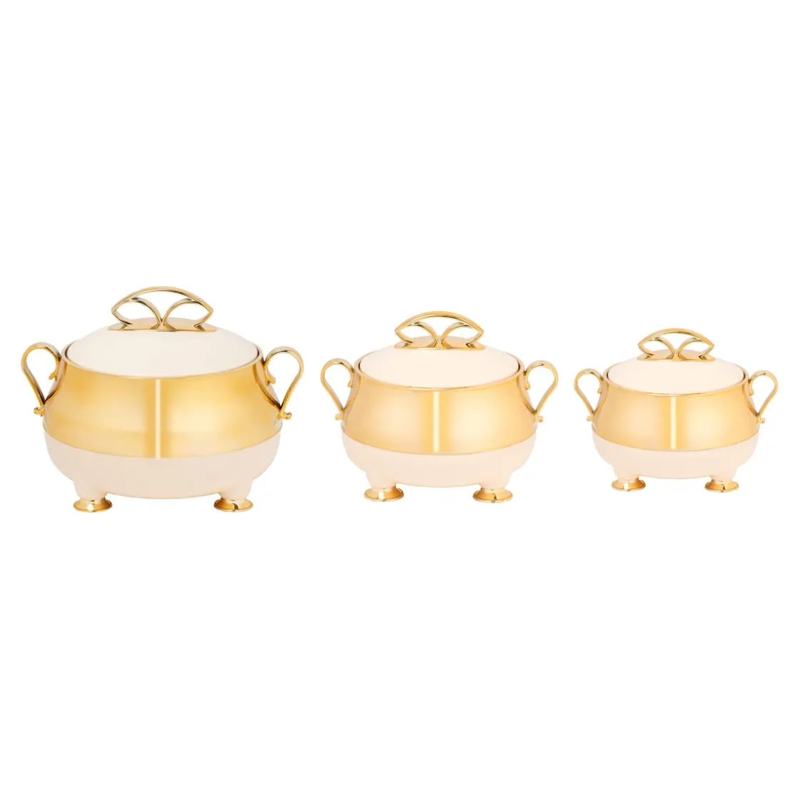 Schalen & Schüsseln|Die moderne Hausfrau Thermoschüssel-Set „Gala-Royal“, 6-teilig