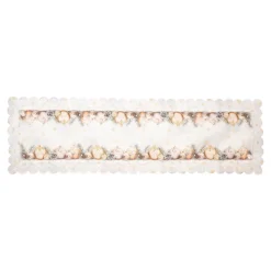 Weihnachtsdekoration·Weihnachtstischdecken|Tischdecken & -Läufer·Tischläufer|Die moderne Hausfrau Tischläufer „Festtagskugeln“, 140x 40 cm