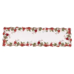 Weihnachtsdekoration·Weihnachtstischdecken|Tischdecken & -Läufer·Tischläufer|Die moderne Hausfrau Tischläufer „Weihnachtszauber“, 140x40 cm