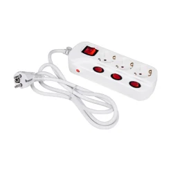 Mehrfachsteckdosen|Bürobedarf|Die moderne Hausfrau Tisch-Steckdose 3-fach