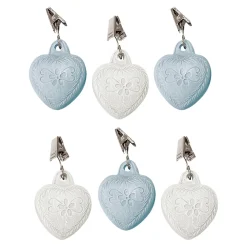 Tischdecken & -Läufer·Tischdecken|Die moderne Hausfrau Tischtuchbeschwerer „Herz“, 6 Stück