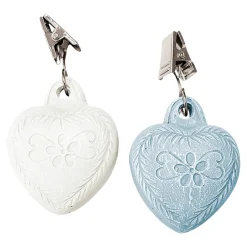 Tischdecken & -Läufer·Tischdecken|Die moderne Hausfrau Tischtuchbeschwerer „Herz“, 6 Stück