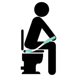 Hygiene-Hilfen|Die moderne Hausfrau Toiletten-Hygienehilfe