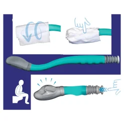 Hygiene-Hilfen|Die moderne Hausfrau Toiletten-Hygienehilfe