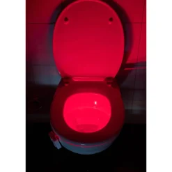 Badaccessoires ·Badaccessoires-Sets|Die moderne Hausfrau Toilettenlicht mit Bewegungssensor