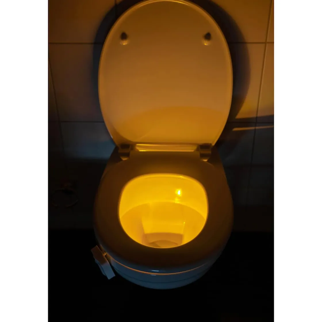 Badaccessoires ·Badaccessoires-Sets|Die moderne Hausfrau Toilettenlicht mit Bewegungssensor