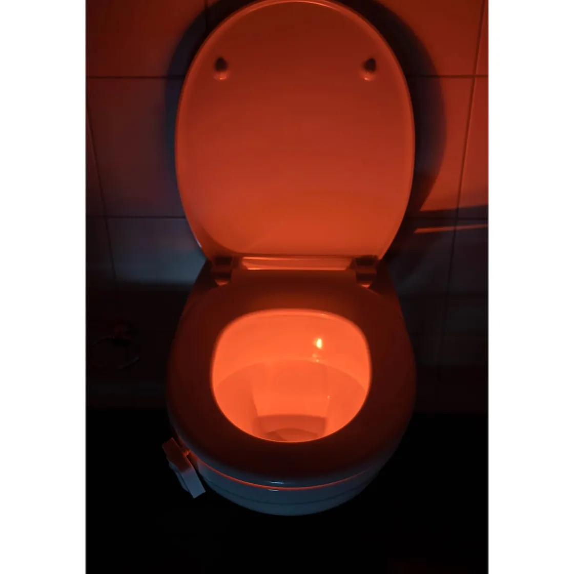 Badaccessoires ·Badaccessoires-Sets|Die moderne Hausfrau Toilettenlicht mit Bewegungssensor