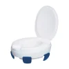 Toilettenzubehör ·Toilettensitzerhöhungen|Bade- & Toilettenhilfen·Toilettensitzerhöhungen|Die moderne Hausfrau Toilettensitzerhöhung "Klipp" mit Deckel