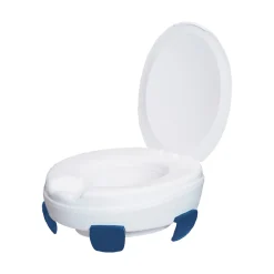Toilettenzubehör ·Toilettensitzerhöhungen|Bade- & Toilettenhilfen·Toilettensitzerhöhungen|Die moderne Hausfrau Toilettensitzerhöhung "Klipp" mit Deckel