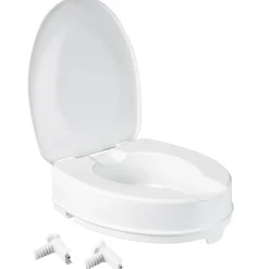 Toilettenzubehör ·Toilettensitzerhöhungen|Bade- & Toilettenhilfen·Toilettensitzerhöhungen|Die moderne Hausfrau Toilettensitzerhöhung mit Deckel
