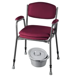 Bade- & Toilettenhilfen·Toilettenstühle|Die moderne Hausfrau Toilettenstuhl "Komfort"
