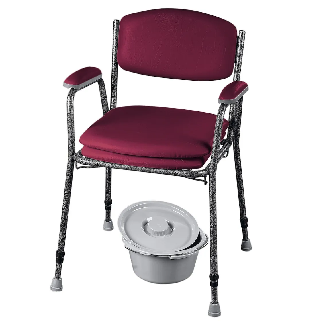 Bade- & Toilettenhilfen·Toilettenstühle|Die moderne Hausfrau Toilettenstuhl "Komfort"
