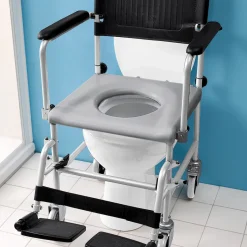Bade- & Toilettenhilfen·Toilettenstühle|Die moderne Hausfrau Toilettenstuhl „mobil“