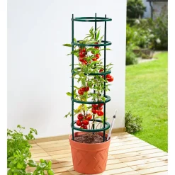 Frühlingsdekoration|Osterdekoration|Die moderne Hausfrau Tomaten-Pflanztopf "2 in 1"