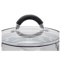 Töpfe|Die moderne Hausfrau Topfset mit Abdampffunktion "Black Steam", 7-teilig