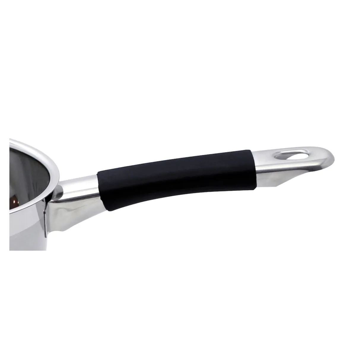 Die moderne Hausfrau Topfset mit Abdampffunktion "Black Steam", 7-teilig