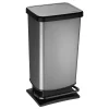 Mülleimer|Die moderne Hausfrau Treteimer Paso carbon, metallic