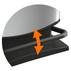 Mülleimer|Die moderne Hausfrau Treteimer Paso carbon, metallic