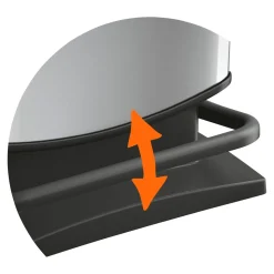 Mülleimer|Die moderne Hausfrau Treteimer Paso silber