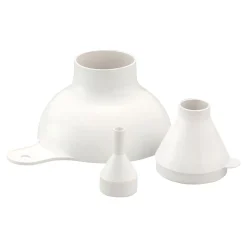 Geniale Küchenhelfer|Die moderne Hausfrau Trichter-Set, 3-teilig