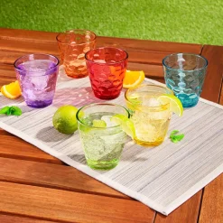 Gläser & Becher|Die moderne Hausfrau Trinkgläser "Kunterbunt", 6 Stück je 220 ml