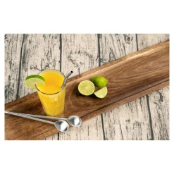 Strohhalme|Die moderne Hausfrau Trinkhalm-Löffel, 4 Stück