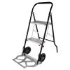 Trittleitern|Trittleitern|Die moderne Hausfrau Trittlasten-Trolley, Trittleiter 2 Stufen "2 in 1"