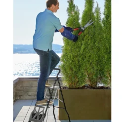 Trittleitern|Trittleitern|Die moderne Hausfrau Trittlasten-Trolley, Trittleiter 2 Stufen 