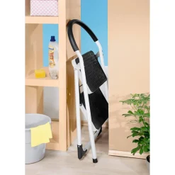 Die moderne Hausfrau Tritt-Sitz, Trittleiter, klappbar