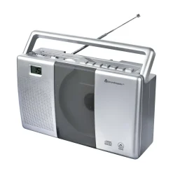 Unterhaltungselektronik|Die moderne Hausfrau UKW-Kofferradio RCD1185 mit CD-Spieler