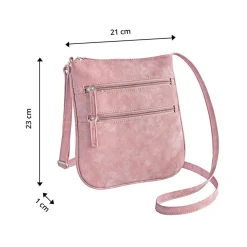 Taschen|Die moderne Hausfrau Umhängetasche "Ella" altrosa