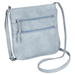 Taschen|Die moderne Hausfrau Umhängetasche "Ella" rauchblau