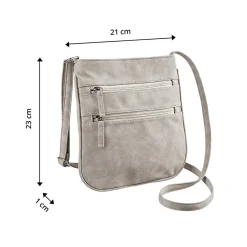 Taschen|Die moderne Hausfrau Umhängetasche "Ella" taupe