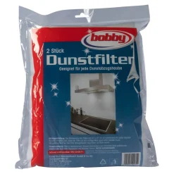 Raumentfeuchter|Die moderne Hausfrau Universal Vlies-Dunstfilter für Dunstabzugshaube ohne Aktivkohlefilter, 2 Stück