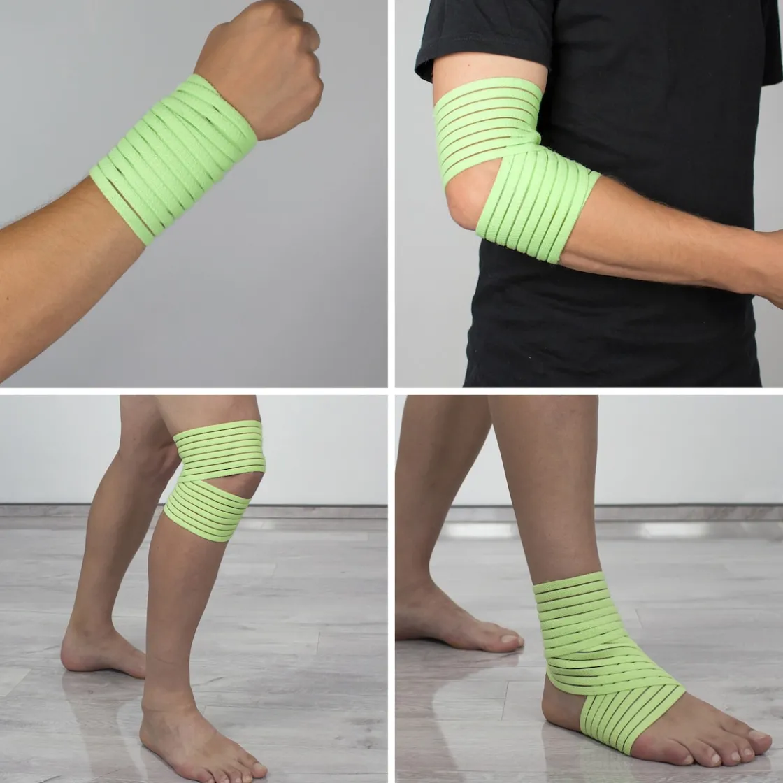 Bandagen·Handgelenkbandagen|Die moderne Hausfrau Universalbandage, recycled Grün