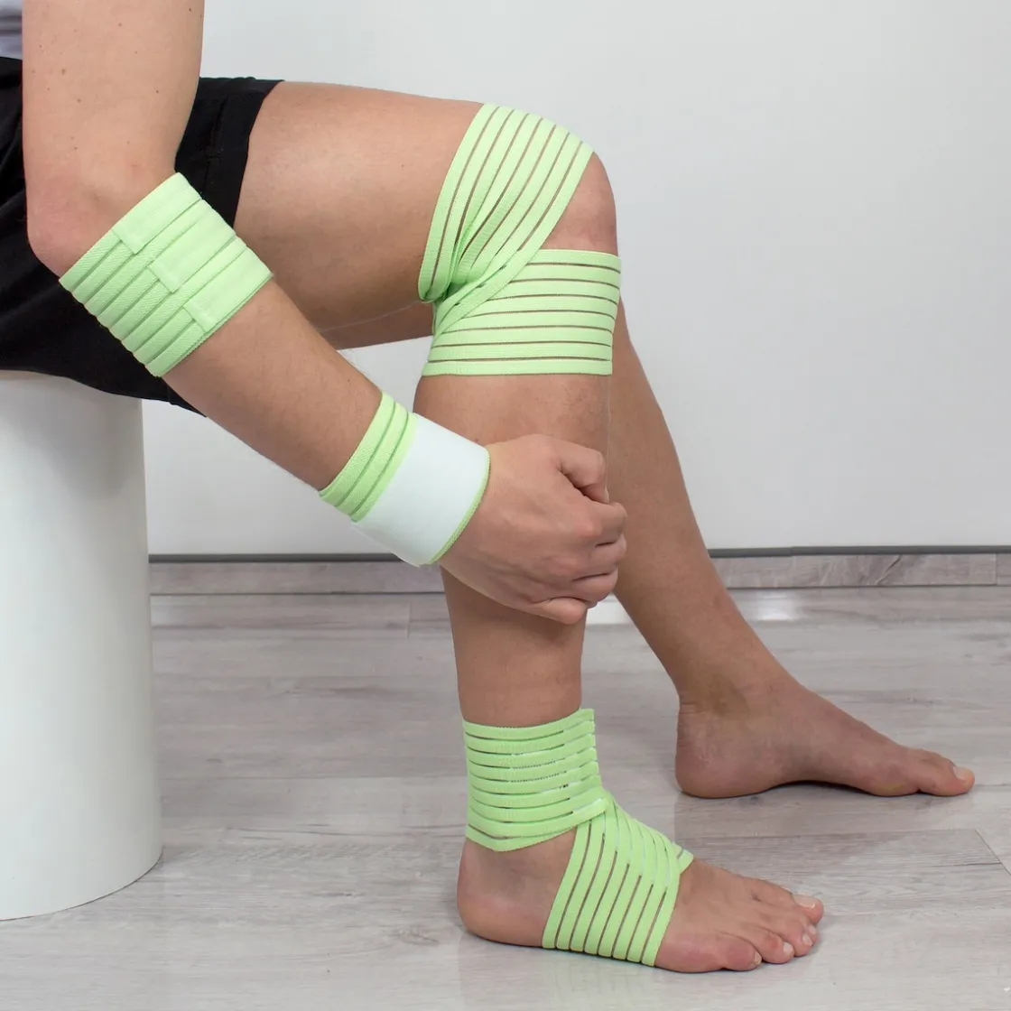 Bandagen·Handgelenkbandagen|Die moderne Hausfrau Universalbandage, recycled Grün