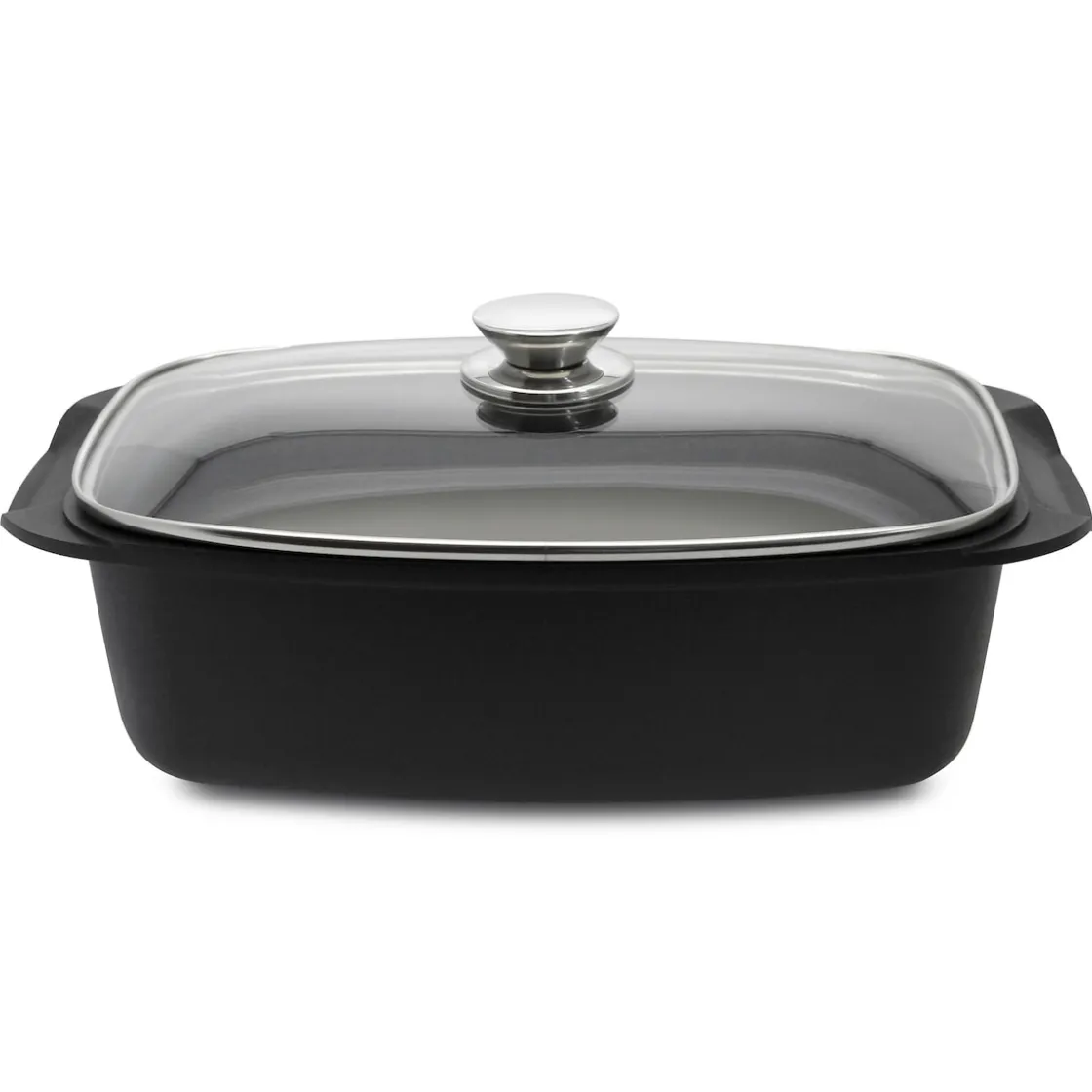 Bräter|Die moderne Hausfrau Universalbräter "Quatrorondo" mit Antihaftbeschichtung