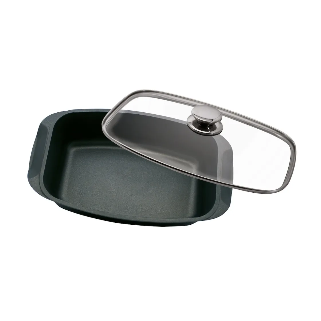 Bräter|Die moderne Hausfrau Universalbräter "Quatrorondo" mit Antihaftbeschichtung